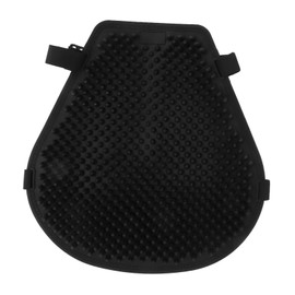 Motorcycle Gel Seat Cushion Cooling Down Shock Absorption Pressure Relieve Universal Black Seat Cover