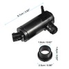 ACROPIX Windshield Washer Motor Pump with Grommet 76806-TBA-A01 for Honda