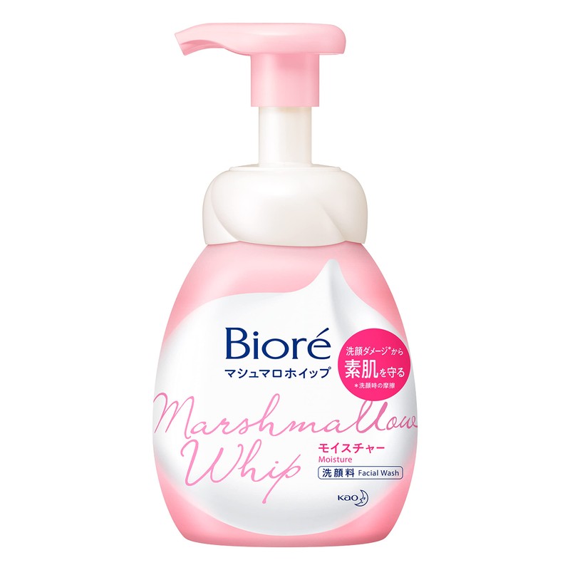 [Foam Face Wash] Biore Marshmallow Whip Moisture 5.1 fl oz