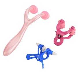 3pcs Nose Shaper Massager Roll Straightening Beauty Clip Nose Up Clip Correction Set New (A Type)