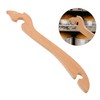 Kisangel Oven Rack Puller Tool Natural Handle Heat-Resistant Pushing Tool