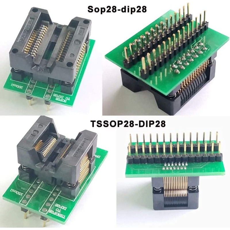 XGOIENZI 14pcs SOP scoket MCU Test Socket Programming Adapter IC