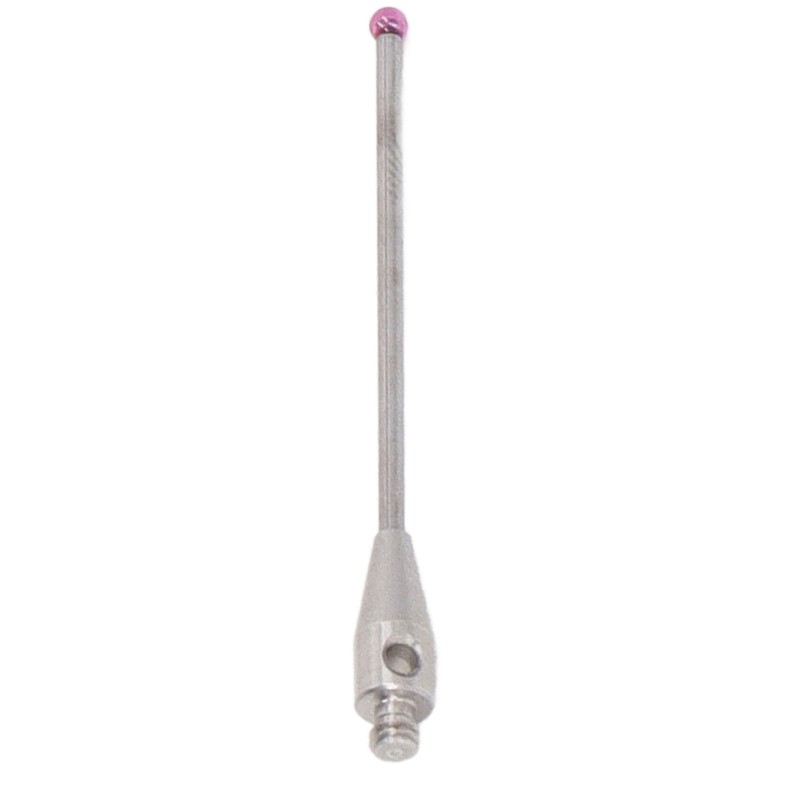 CMM Touch Probe Stylus Red Wear Resistant Ball Tungsten Carbide