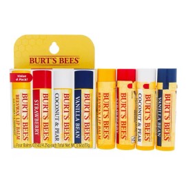Burt's Bees Kit protector labial Burt's Bees 100% natural C/ 4 Sabores