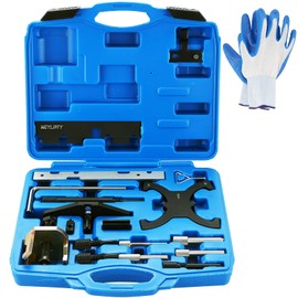 weyleity Engine Camshaft Timing Tool Kit Compatible with Ford Fiesta Fusion Escape Mazda 1.4 1.6 1.8 2.0 Di/TDCi/TDDi ECOBOOST 1.6 Ti-VCT 1.5 1.6 VVT 2.3 2.5L Engine Replace 303-1097 303-1550 303-1556
