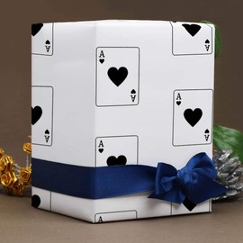 A1 'Ace of Hearts' Gift Wrap/Wrapping Paper Sheet (GI00107857)