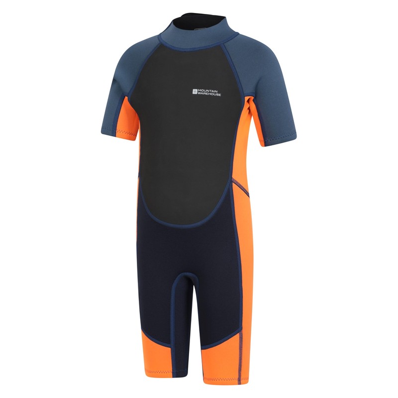 Mountain Warehouse Junior Kids Shorty Wetsuit - 2.5mm Thickness, Neoprene