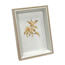 Haobase 3 Pcs 6x8 inch Deep Photo Frames with Vertical/Horizontal Angle Bracket, Picture Frames for Home Office Decoration