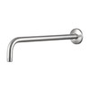 OFFO Shower Arm with Flange, 16 in Brushed Nickel Wall