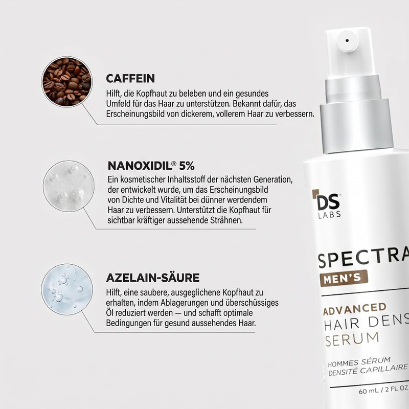Spectral Men's Hair Density Serum (formerly Spectral.DNC-N) - Lightweight Leave-In