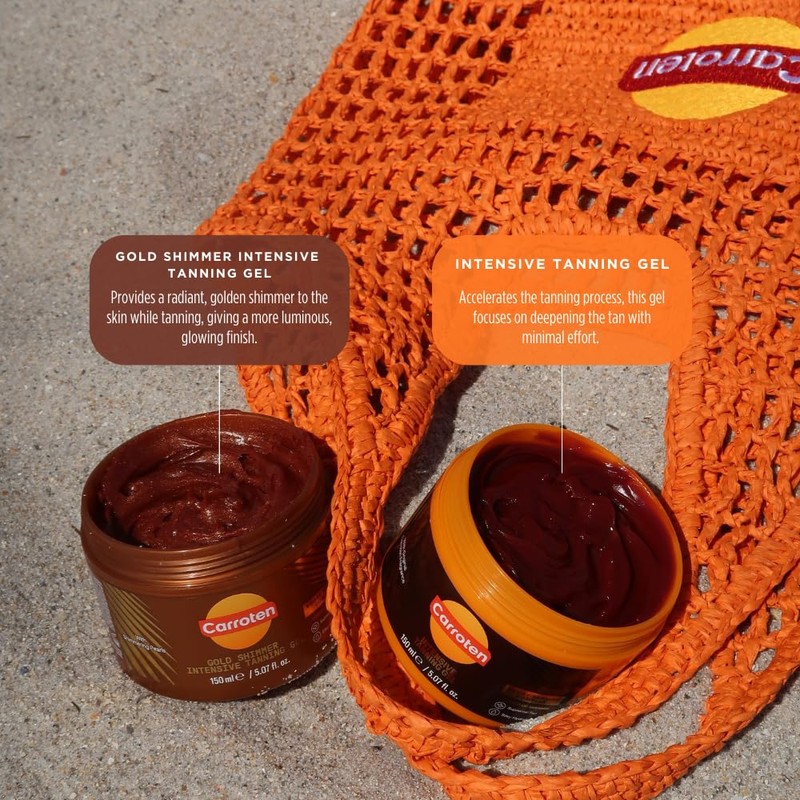 Carroten Intensive Tanning Gel | Browning Tan Accelerator | Non-Greasy,