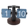 Flip Desk Clock Retro Single Sided Battery Powered Retro Vintage