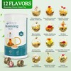 Blooming Flower Tea Gift Set,12 Unique Herbal Flowering Green Tea