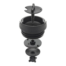 Klean Kanteen Water Bottle Cap TK Wide Cafe Cap 3.0 Black 19322142001000 Size: H53.3mm x W76.2mm