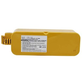 Synergy Digital Vacuum Cleaner Battery, Works with Cleanfriend Roomba 4100 Vacuum Cleaner, (Ni-MH, 14.4V, 3000 mAh) Ultra High Capacity Battery