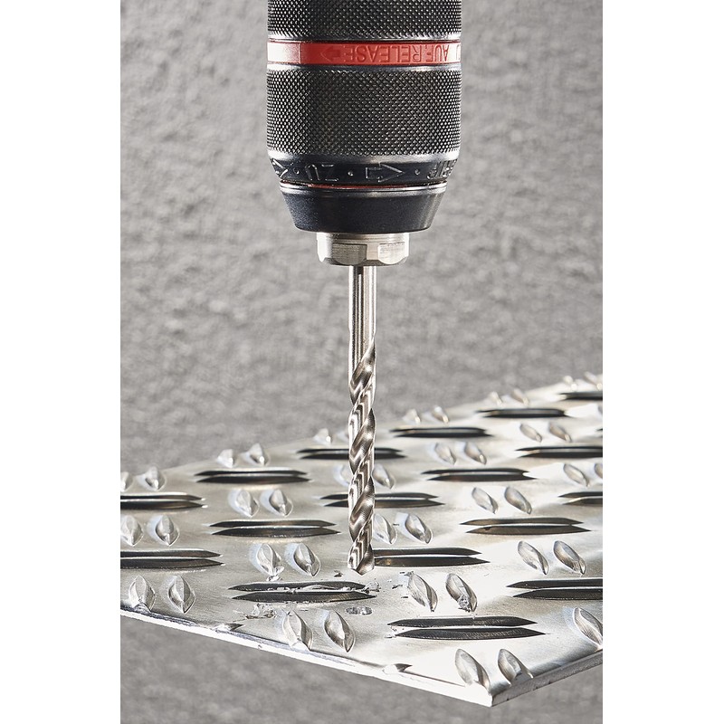 wolfcraft HSS Metal Drill Bit Set, 13 Pcs., Ground I