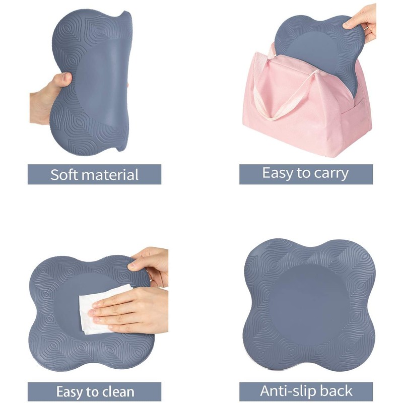 Zealtop Yoga Knee Pad Cushion Extra Thick for Knees Elbows