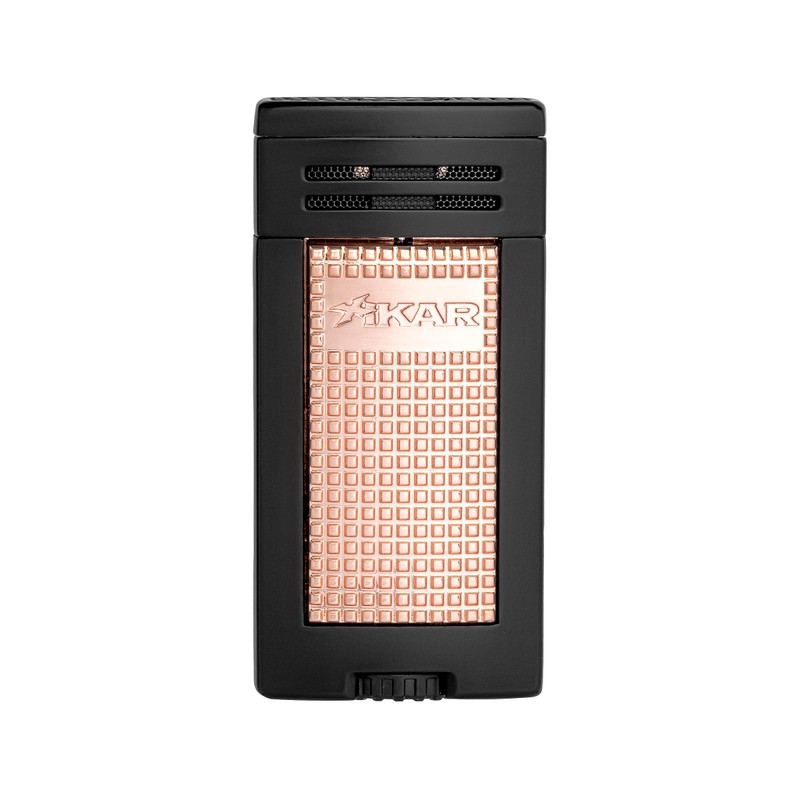 XIKAR® Ion Double-Jet Flame Cigar Lighter. with Textured Trigger Button