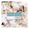 Tapete De Juego Plegable 1.55 X 2.00 Para Bebés Doble