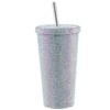 500ml Water Bottle Stainless Steel Rhinestone Decoration Vacuum Water Cup