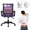 Topeakmart Mesh Desk Chairs with Wheels & Armrest, Adjustable Ergonomic