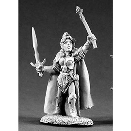 Elisha Light Edge Paladin Miniature 25mm Heroic Scale Dark Heaven Legends Reaper Miniatures