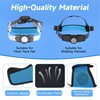 SUTETLW 10 PCS Hardhat and Safety Helmet Sweatband, Flame-Resistant, Unique