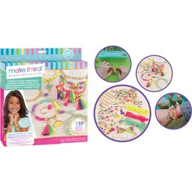 Lansay Make It Real - Neon Necklace and Pendant - Making Children's Jewellery - From 8 Years