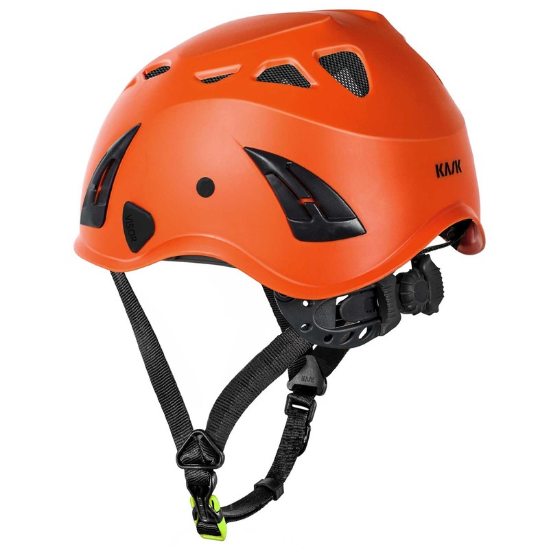 Kask Superplasma ORANGE HELMET with 10 Ventilation Slots, Ratchet Closure,