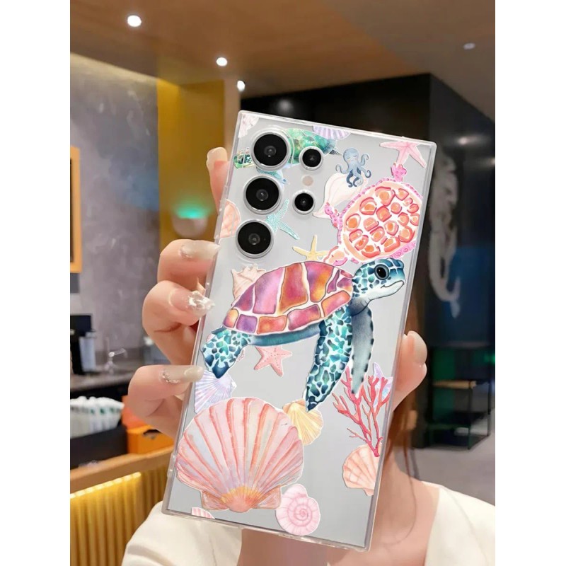 Aplicable A. Funda Protectora De Silicona Suave De Tortugas