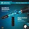 LIBRATON Rivet Gun Adapter, Rivet Gun Adapter for Electric Drill,