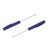 LVOUP Mini Pocket Screwdriver Blue Portable Screwdriver Slotted Screw Driver