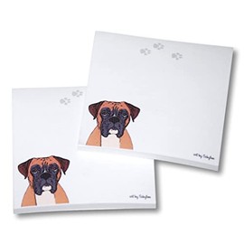 Generic Boxer Sticky Notes Notepad - Uncropped - 100 Sheets