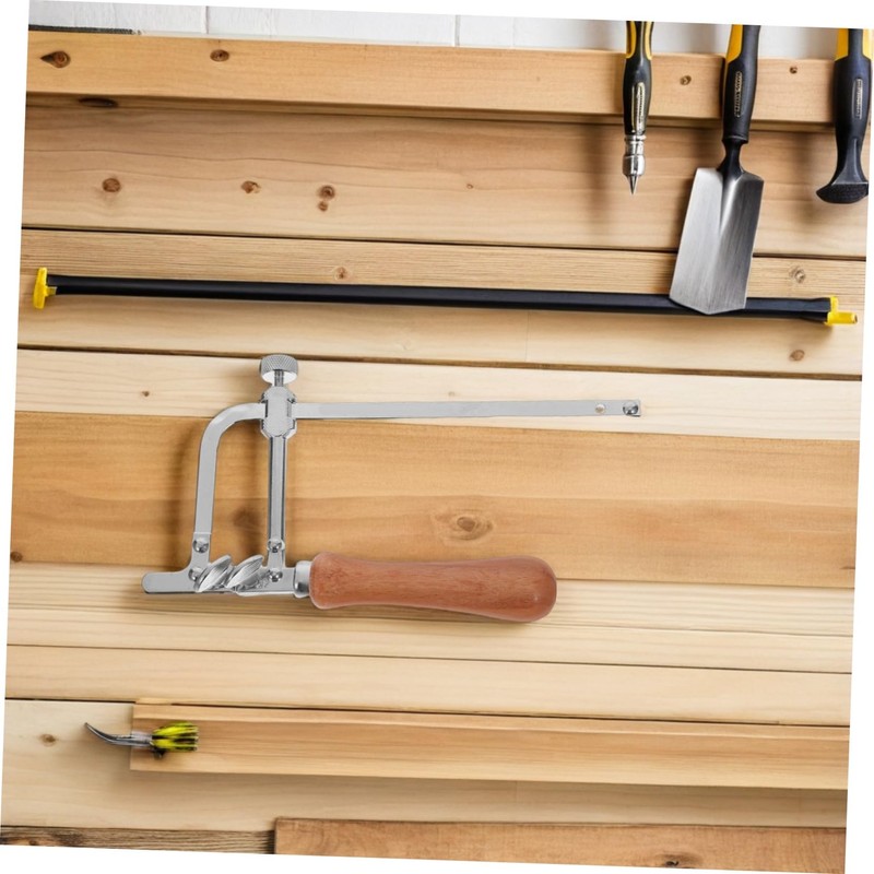 Ciieeo 1 Set Coping Saw Frame with Replacement Blades and