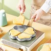 Egg Frying Pan Nonstick Heart Shaped 4 Cup Uniform Heating