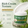 Tea Tree Foot Cream for Dry Rough Feet, Moisturizing Heel