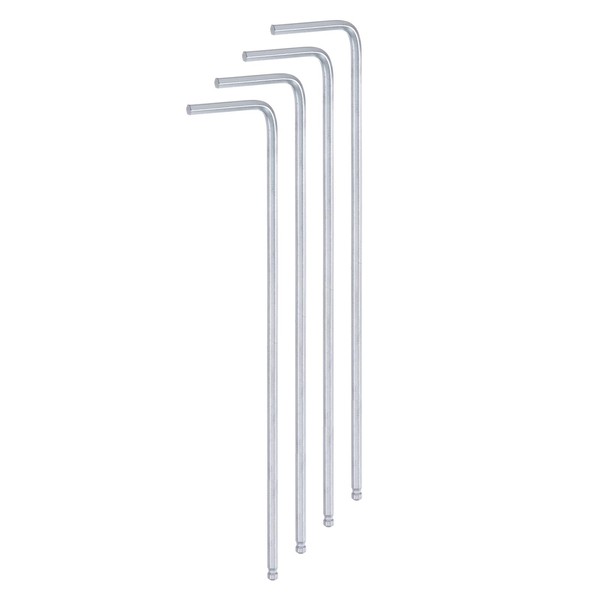 QUARKZMAN 4 Pieces Ball Head Allen Key 2mm L Shape