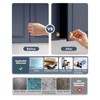 Anobeyi 5 Pack Self Adhesive Cabinet Knobs, No Drilling Self