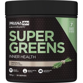 PranaON Super Greens Original Flavour Supplement 150 g
