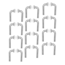 BELLIFFY Pack of 50 Shelf Locks Hooks for Pallet Racking Universal Pallet Rack Drop Pin Pallet Rack Clips Safety Pin Pallet Rack Accessories