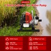 YUNLAIGOTOP 1.5Inch 4-Stroke Gasoline Engine Water Pump 31CC Gas Powered