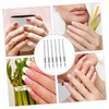 FOMIYES Diy Nail Art Brush Set 6-piece Set Liner Striping