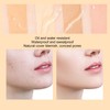 IMAGIC Liquid Foundation Waterproof Cover Blemish Oil Control Concealer Cosmetic