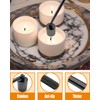 YOUTUOY 4 in1 Candle Accessory Set with Rechargeable Candle Lighter,