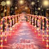 36" Outdoor Christmas Decorations, Auto Timer Real 30" Candy Cane