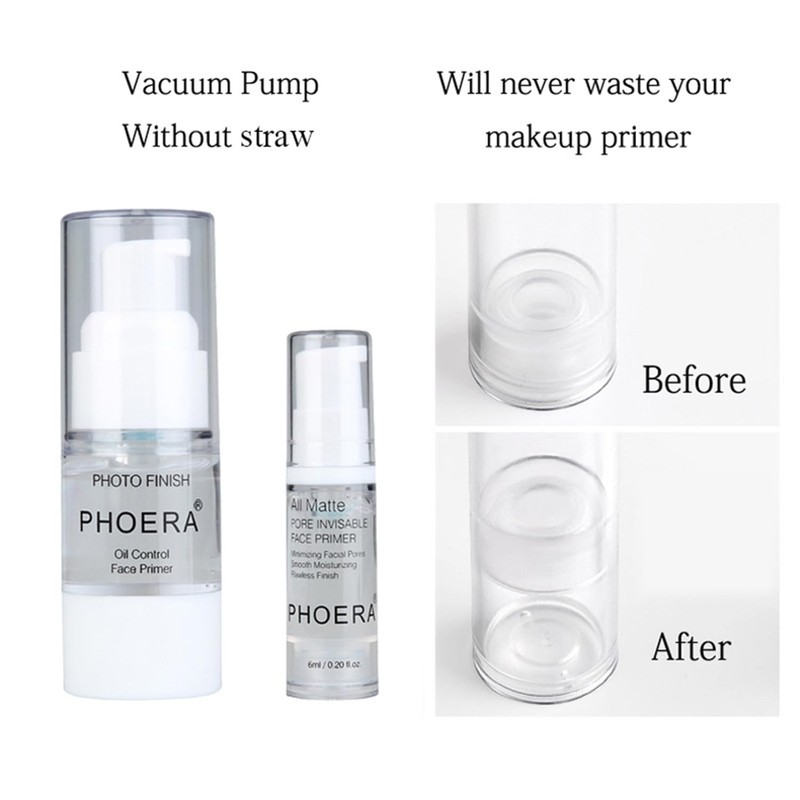 2Pcs Makeup Primer For PHOERA All Matte Oil Free Full