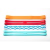 Wide 2.5" H-Shape Silicone Towel Bands (4-Pack) + 12 Clips: