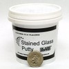 Glass Pro Stained Glass Lead Cement Putty Black 1/2 PINT