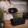 KUHA Cast Iron Bread Loaf Pan with Lid + Heat