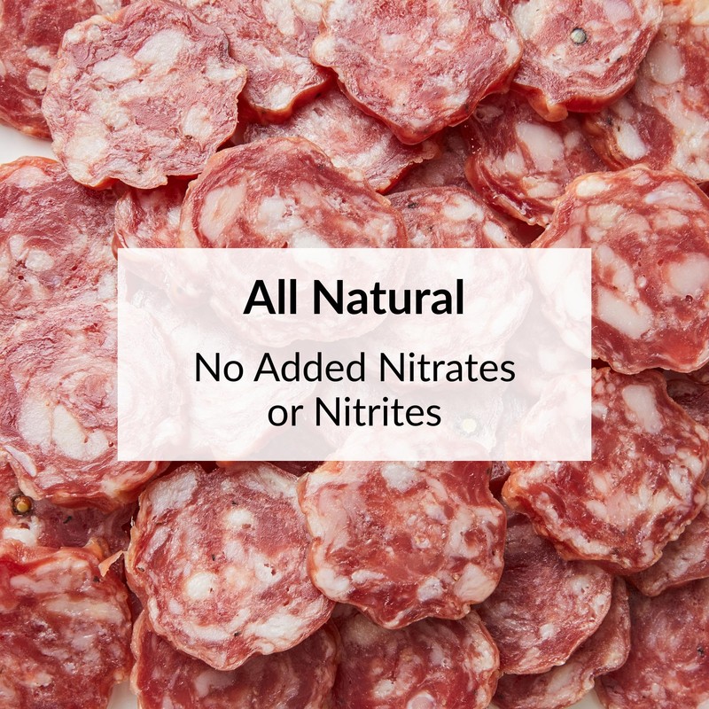 DeLallo Sweet Casalingo Sausage, Naturally Air-Cured, Gourmet Italian Meat for